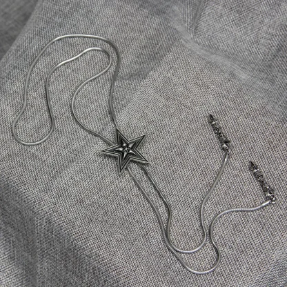 Five-pointed Star Tie For Dad - Image 3