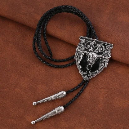 Bull Head Decor Bolo Tie For Dad - Image 6