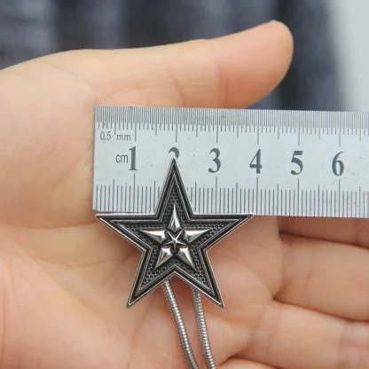 Five-pointed Star Tie For Dad - Image 7