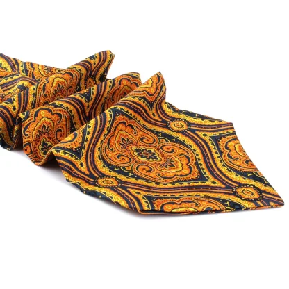 Paisley Print Ascot Tie For Dad - Image 3