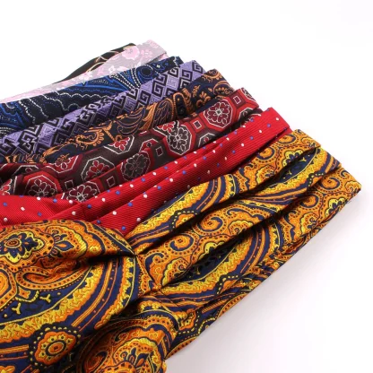 Paisley Print Ascot Tie For Dad - Image 4