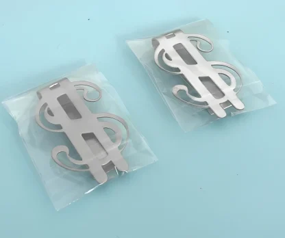 Dollar Sign Money Clip For Dad - Image 6