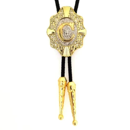 Initial Letter Bolo Tie For Dad - Image 5