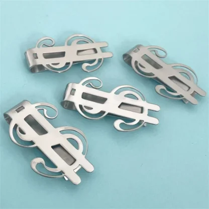 Dollar Sign Money Clip For Dad - Image 7