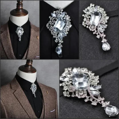 Elegant Black Tie For Dad - Image 5