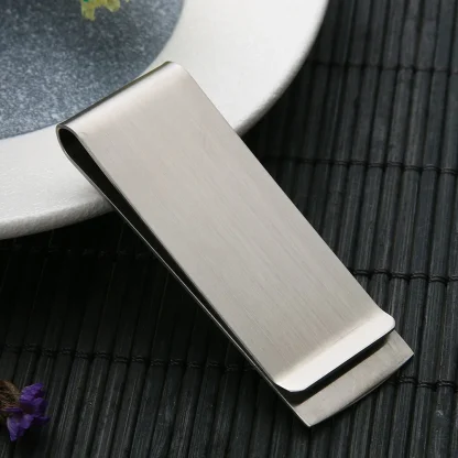 Minimalist Money Clip For Dad - Image 3