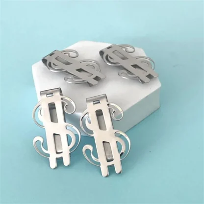 Dollar Sign Money Clip For Dad - Image 5
