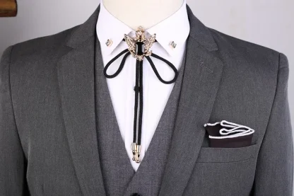 Luxury Retro Bolo Tie For Dad - Image 2