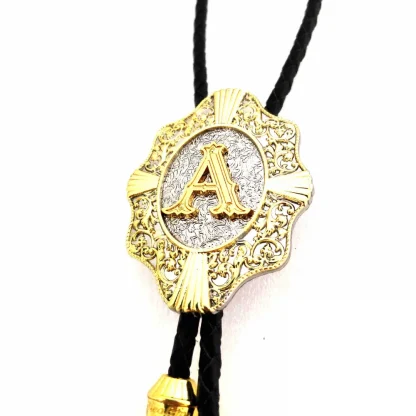 Initial Letter Bolo Tie For Dad - Image 2