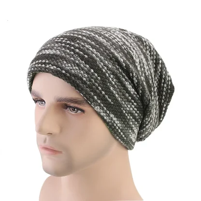 Colorful Warm Beanie Hat For Dad - Image 7