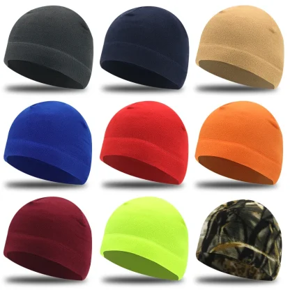Fleece Beanie Hat For Dad - Image 7