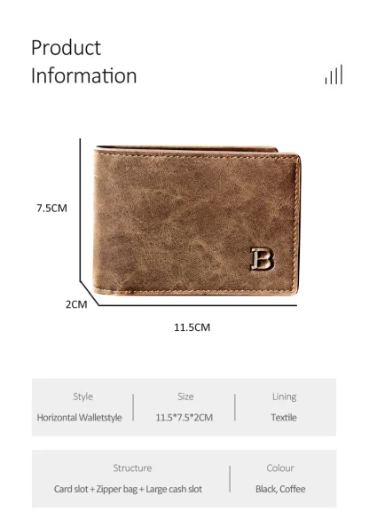 Sleek Thin Wallet For Dad - Image 5