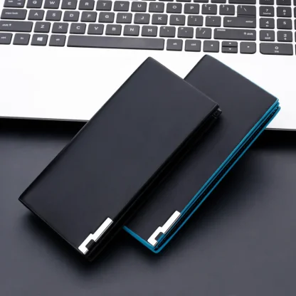 Slim Long Wallet For Dad - Image 4