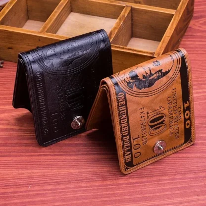 Dollar Bill Print Wallet For Dad - Image 4