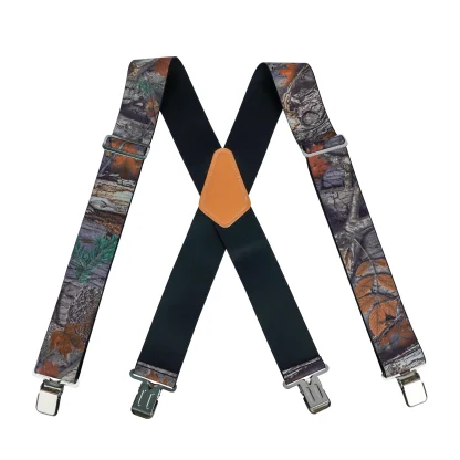 Printed Cross Back Suspender For Dad - Image 6