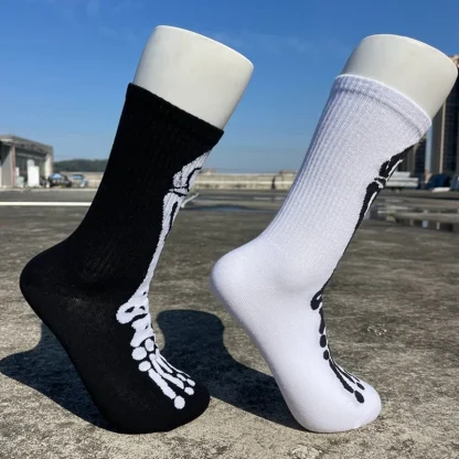 Halloween Print Socks For Dad - Image 4