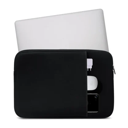 Soft Solid Laptop Sleeve For Dad - Image 3