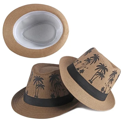 Trilby Straw Hat For Dad - Image 5