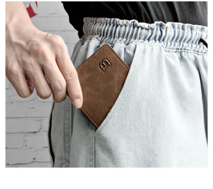 Sleek Thin Wallet For Dad - Image 2