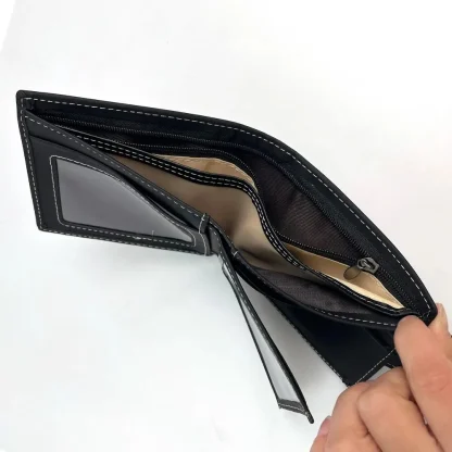 Bull Skull Decor Wallet For Dad - Image 3