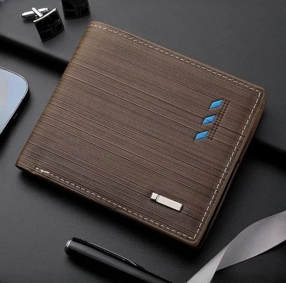 Square Bi-fold Wallet For Dad - Image 3