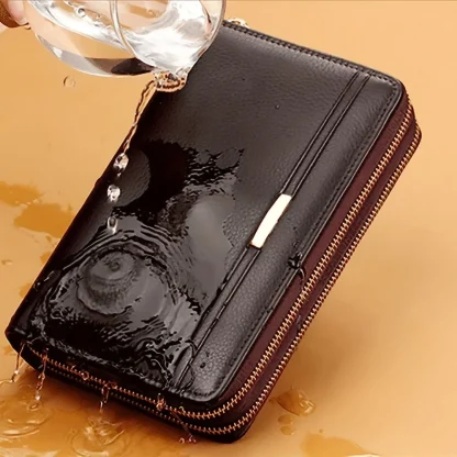 Rectangular Zip Wallet For Dad - Image 2