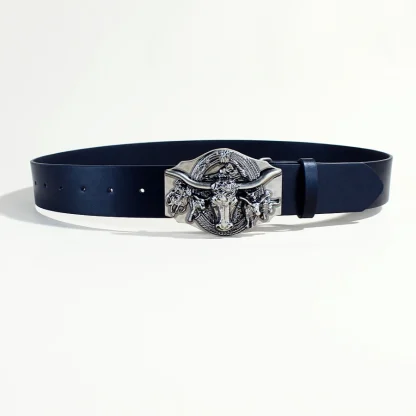 Western Bull Head Belt For Dad - Image 6