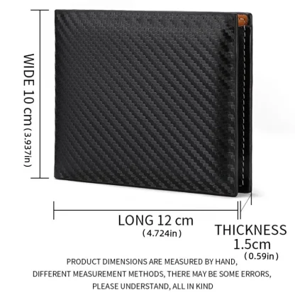 Striped Bi-fold Wallet For Dad - Image 7