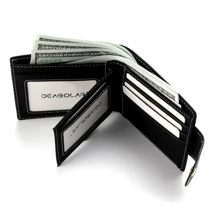 Bull Skull Decor Wallet For Dad - Image 5