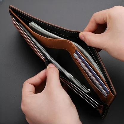 Square Bi-fold Wallet For Dad - Image 2