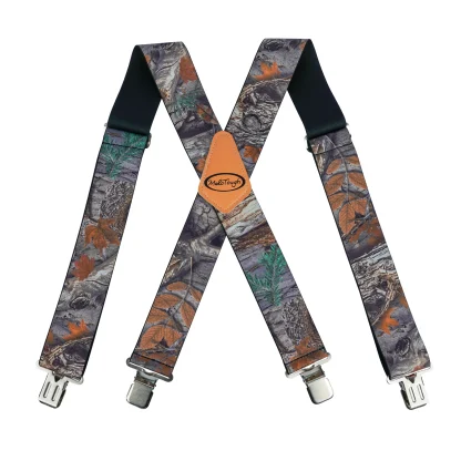 Printed Cross Back Suspender For Dad - Image 5