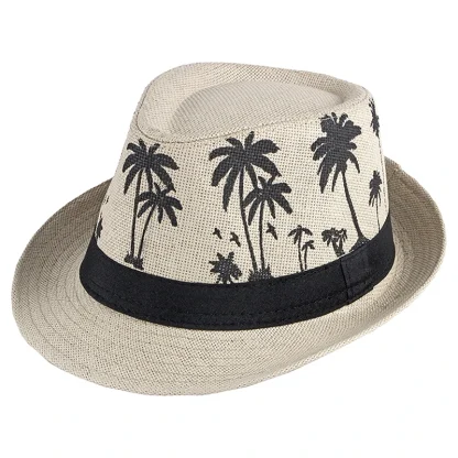 Trilby Straw Hat For Dad - Image 4