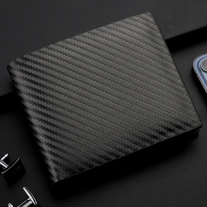 Striped Bi-fold Wallet For Dad - Image 5