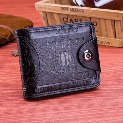 Dollar Bill Print Wallet For Dad - Image 2
