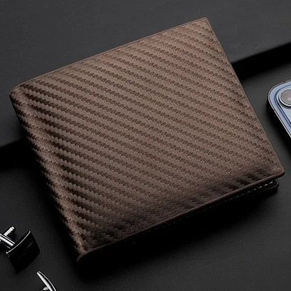 Striped Bi-fold Wallet For Dad - Image 6
