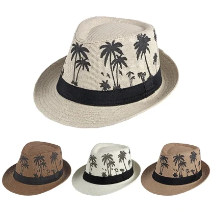 Trilby Straw Hat For Dad
