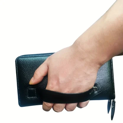 Rectangular Zip Wallet For Dad - Image 5
