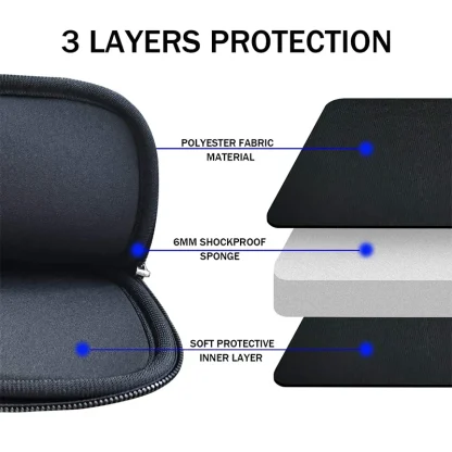 Soft Solid Laptop Sleeve For Dad - Image 6