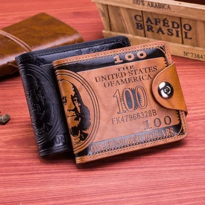 Dollar Bill Print Wallet For Dad - Image 6