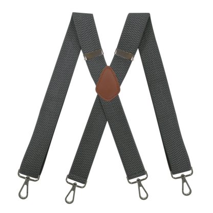 Solid Adjustable Suspender For Dad - Image 13