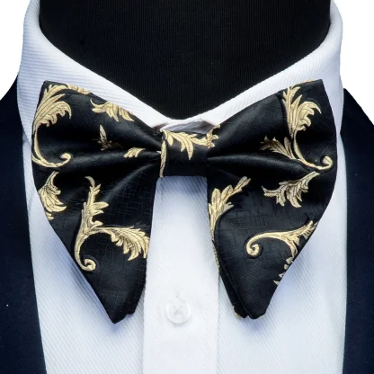 Printed Floral Bow Tie For Dad