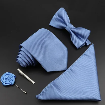 Solid Color Formal Ties For Dad - Image 5
