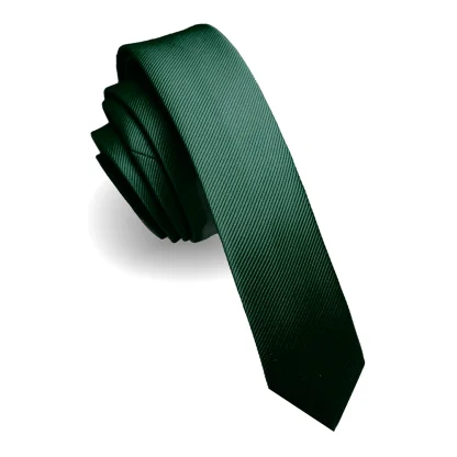 Shiny Plain Color Necktie For Dad - Image 5