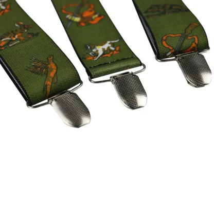 Printed Adjustable Suspender For Dad - Image 5