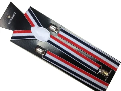 Colorful Striped Suspender For Dad - Image 2
