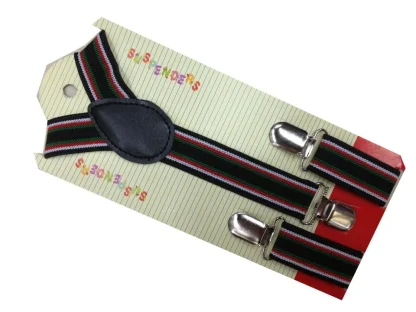 Colorful Striped Suspender For Dad - Image 12