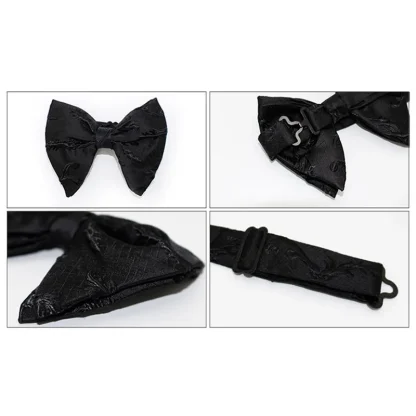 Printed Floral Bow Tie For Dad - Image 6