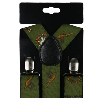 Printed Adjustable Suspender For Dad - Image 2