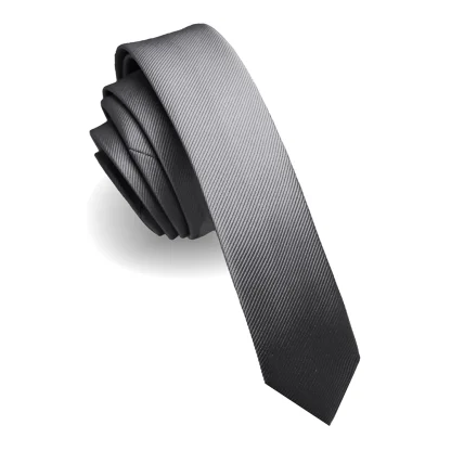 Shiny Plain Color Necktie For Dad - Image 3