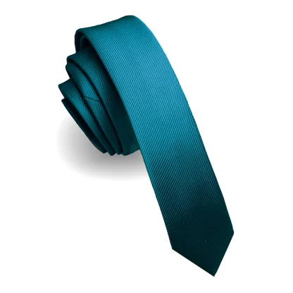 Shiny Plain Color Necktie For Dad - Image 14